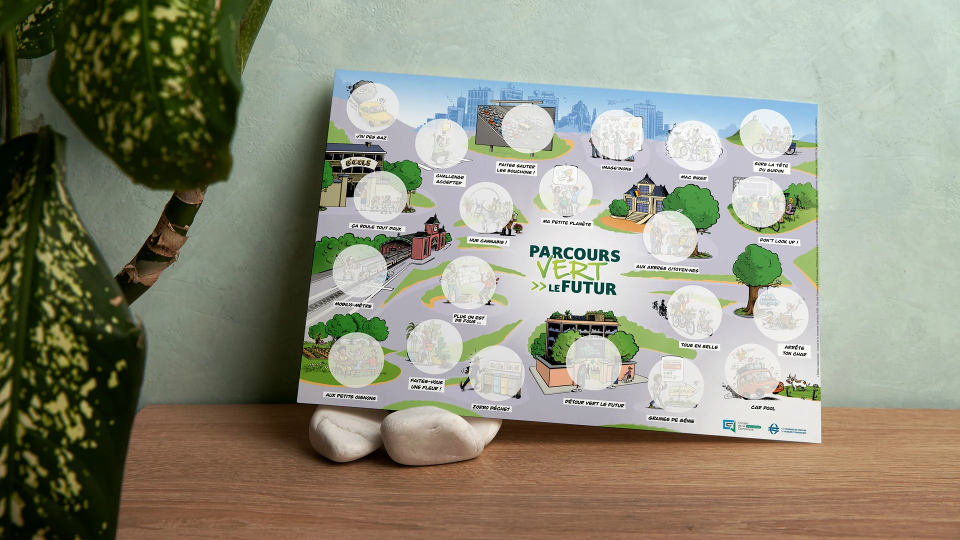 Outil pédagogique Parcours Vert le futur développé par le CJC